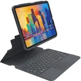 ZAGG Pro Keys Tastatur Hülle mit Trackpad für iPad Air 10,9'' 2020 grau/schwarz DE