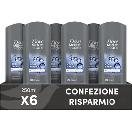 Dove Men+Care Duschgel 3-in-1 6 x 250 ml