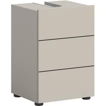 WELLTIME Waschbeckenunterschrank BIEL 38 x 56 cm Schwarz