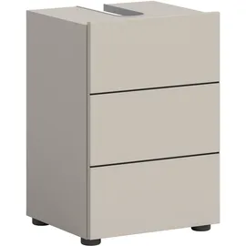 WELLTIME Waschbeckenunterschrank BIEL 38 x 56 cm Schwarz