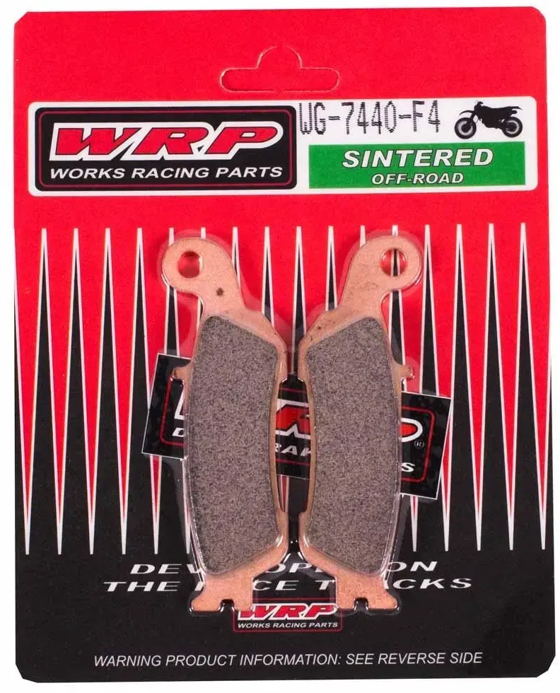 Wrp F4 Off Road Yamaha Vordere Bremsbeläge - Pink - One Size