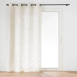 Douceur d'intérieur Douceur d'Intérieur, Ösenvorhang Igor (140 x 260 cm) Leinenoptik gewebt