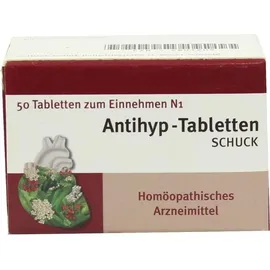 Schuck Gmbh Arzneimittelfabrik Antihyp Tabletten Schuck