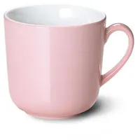 Dibbern Becher Dibbern Solid Color Becher mit Henkel 0,32 l rosa