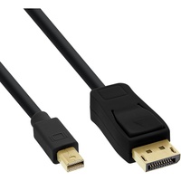InLine DisplayPort/Mini DisplayPort Kabel schwarz, 0.5m (17136S)