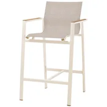 BEST Freizeitmöbel BEST Gartenstuhl mit Armlehnen Rhodos sand,