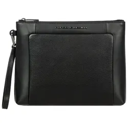 Porsche Design Roadster Clutch Tasche Leder 29 cm  schwarz
