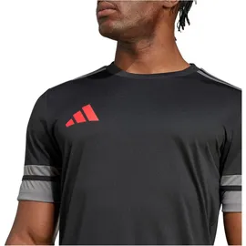 adidas Squadra 25 Schwarz/Team Grey Four/Pure Ruby XS