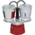 Bialetti Mini Express 90 ml 2 Tassen Rot/Weiß