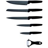 Michelino Messer-Set Messerset 6-teilig (6-tlg) schwarz