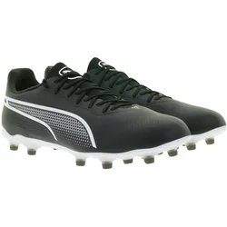 PUMA KING PRO FG/AG Fußball-Schuhe nachhaltig mit konischen Stollen K-BETTER Trainings-Schuhe 107566 01 Schwarz - 45