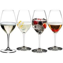 Riedel Gläserset - Rotwein Aperitivo 4tlg. Glas Transparent