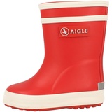 Aigle Unisex-Kinder Baby Flac Gummistiefel Rot (Rouge New), 19