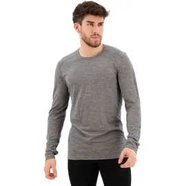 Icebreaker 200 Oasis Merino Langarm-baselayer - Gritstone Heather - M