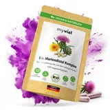 Leber Kur mit Cynarin - BIO Mariendistel Artischocke Löwenzahn Komplex - 120 Kapseln - Hochdosiert 800mg Tagesdosis - natürlich Leber entgiften - 100% Vegan, plastikfrei & produziert in Deutschland