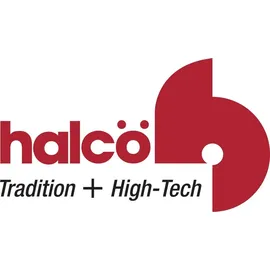 halcö Handlaufträger mit Schraubbefestigung,wandabstand 78 mm,schwarz lackiert RAL9005