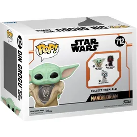 Funko Star Wars - Din Grogu with Armor 712 - Funko POP! Vinyl Figur