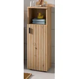 inn.furn Livia Büroschrank 30 x 95 x 30 cm Braun