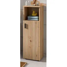 inn.furn Livia Büroschrank 30 x 95 x 30 cm Braun