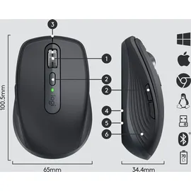 Logitech MX Anywhere 3 schwarz