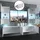 Belini Wohnwand Vollausstattung Wohnzimmer-Set Moderne Schrankwand mit LED-Beleuchtung Anbauwand TV-Schrank Weiß