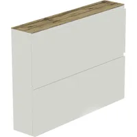 MODERANO Hängeschuhschrank 110 x 82 x 22 cm weiß / weiß