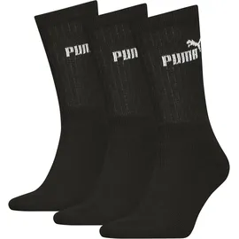 Puma Freizeitsocken 3 Paar Schwarz 35-38
