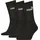 Puma Freizeitsocken 3 Paar Schwarz 35-38