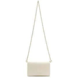 Seidenfelt Manufaktur Hamneda Umhängetasche Synthetik Beige/White