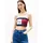 Tommy Hilfiger Underwear Bandeau-BH Iconic Aliyah RnB BANDEAU Colorblock casual, körpernah, Baumwollmix blau S (36)