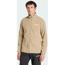 adidas Multi Essentials Fleece Mit Durchgehendem Reißverschluss - Blanch Cargo - L