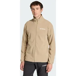 adidas Multi Essentials Fleece Mit Durchgehendem Reißverschluss - Blanch Cargo - L