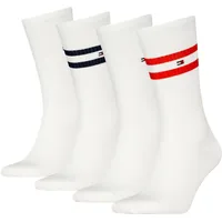 Tommy Hilfiger Socken, 4er-Pack, für Herren, 001 WHITE, 39-42