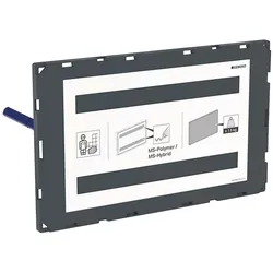 Geberit Abdeckplatte Sigma, flächenbündig