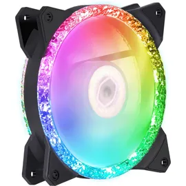 Cooler Master MasterFan MF120 Prismatic 3IN1 (120 mm, 3 x), PC Lüfter, Schwarz