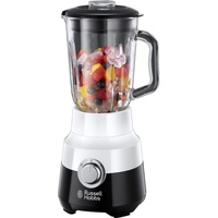 Russell Hobbs Glas-Standmixer Horizon, 22.000 U/min, 0.9 PS-Motor, Impuls-/Ice-Crush-Funktion, 1.5l Glasbehälter, Edelstahlmesser, Mixer, elektrischer Zerkleinerer, Smoothie-Maker 24721-56