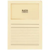ELCO Sichtmappen Ordo classico 29489.41, A4 chamois Recyclingpapier 120g