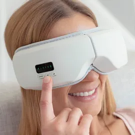 InnovaGoods InnovaGoods® Augenmassagegerät mit 4-in-1 Luftkompressions-Augenmassagegerät Eyesky