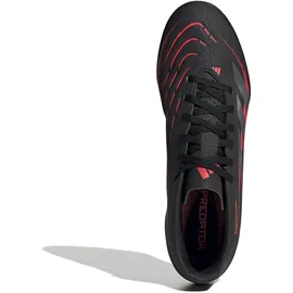 Adidas Predator Club Tf Fußballschuhe, core Black/Grey Four/Lucid red, 44