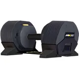 Verstellbare Hanteln - Hanteln set 3.4 - 14.9 KG - Krafttraining - Gummigriff SCHWARZ No Size