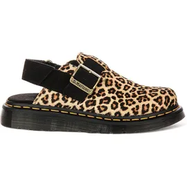Dr. Martens Airwair Dr. Martens Jorge 2 Clogs Pantolette braun LEO 41088200 für Damen, animal, Größe 39 EU
