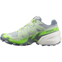 Salomon Speedcross 6 Damen quarry/green gecko/flint stone 40