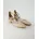 mit Fesselriemen und Schließe für Damen Frauen Riemchenballerinas Slip-ons spangenballerinas Mary-Jane weiblich Lady Ladies Women s Woman BEIGE BEIGE 38 UK 38