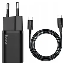 Baseus TZCCSUP-L01 Ladegerät für Mobilgeräte Smartphone Schwarz