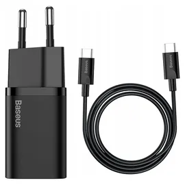 Baseus TZCCSUP-L01 Ladegerät für Mobilgeräte Smartphone Schwarz