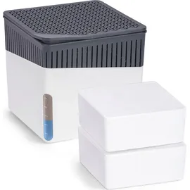 Wenko Raumentfeuchter Mod. Cube Weiß 2 x 1000 g - Weiß - WENKO