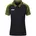 Poloshirt Damen schwarz/soft yellow 36