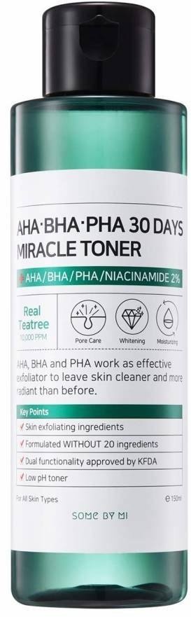 AHA BHA PHA 30 Days Miracle Toner