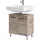 Saphir Waschbeckenunterschrank 60 x 62 x 33 cm Sanremo Eiche