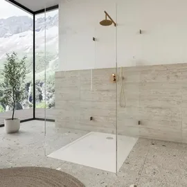 Kaldewei CAYONOPLAN 2220-5, Duschwanne mit Wannenträger extraflach, 90x80cm, 375047980001,